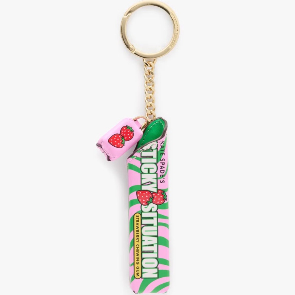 Kate Spade Bubble Gum Bag Charm